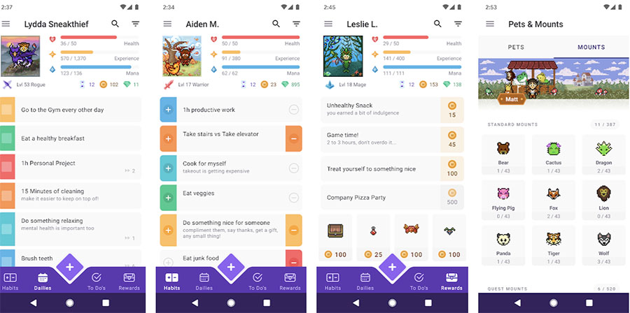 Habitica- Gamify Your Tasks