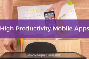 High Productivity Mobile Apps