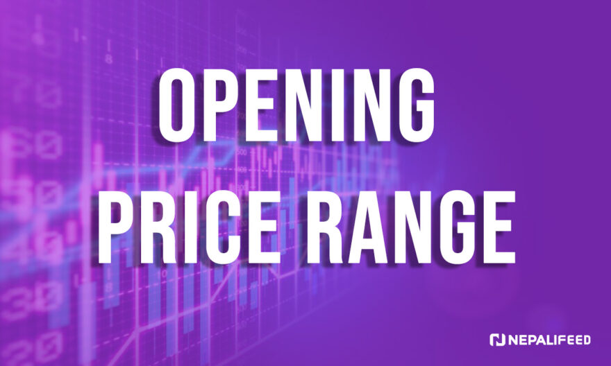 opening price range